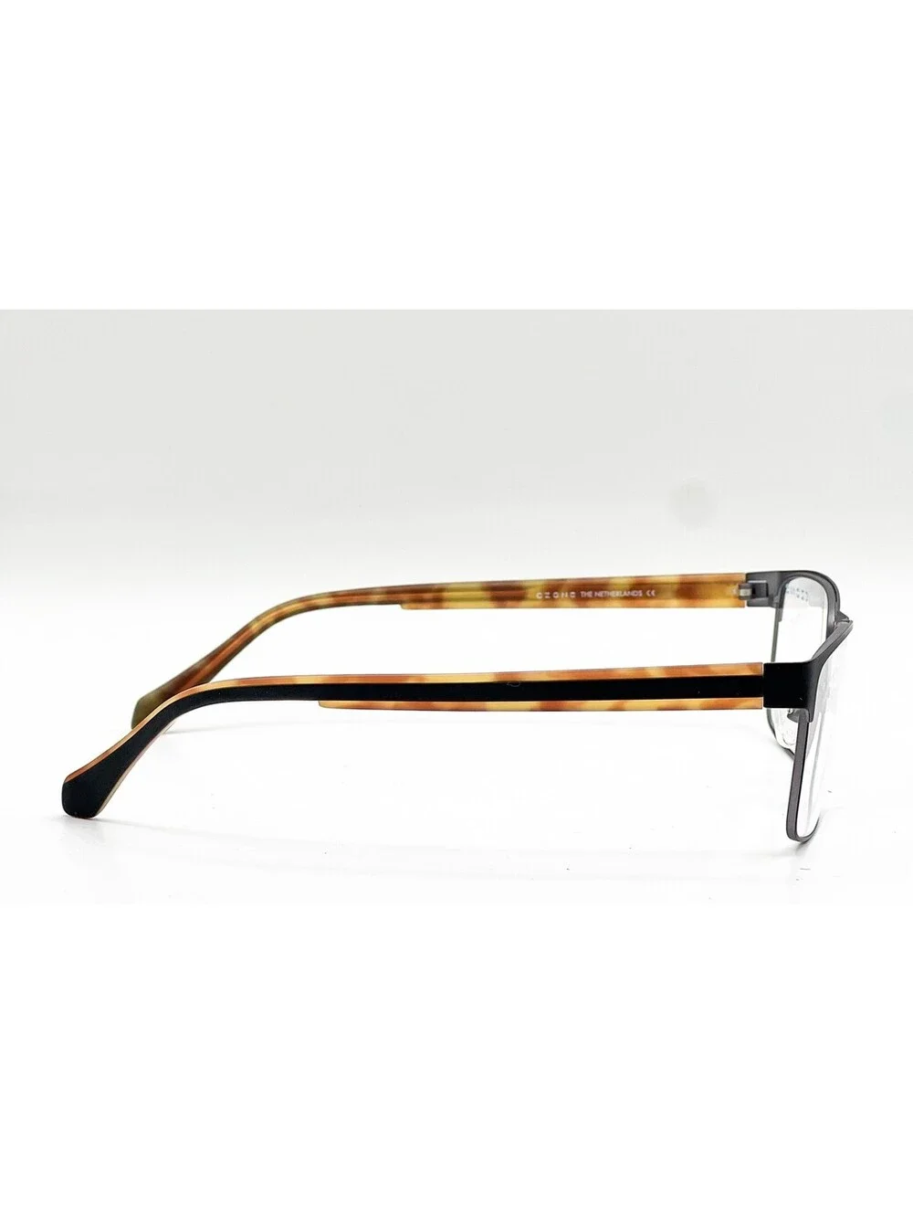 C-Zone E5198 90 Black/Havana Brown Authentic Eyeglasses 58-17-145